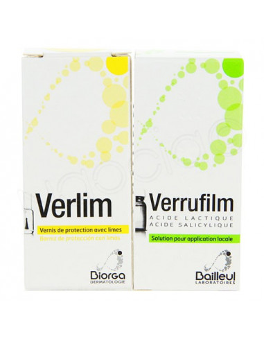 Offre Spéciale Verlim Vernis + Verrufilm Solution