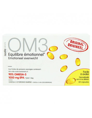 om3 équilibre émotionnel original 60 capsules