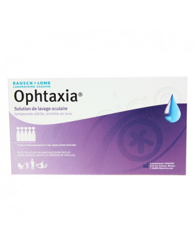 OPHTAXIA Solution oculaire. 10 unidoses de 10ml - ACL 7790896