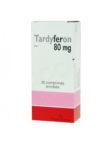 Tardyferon B9 et Fer 80mg 30 comprimés - Archange Pharmacie en ligne