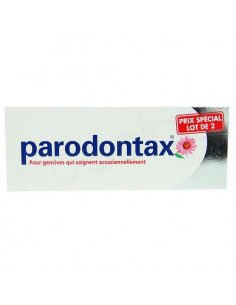 Parodontax dentifrice Blancheur Lot 2x 75ml