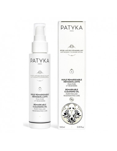 Patyka Huile Remarquable Démaquillante bio. 100ml