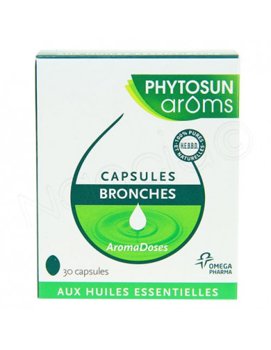 Phytosun Aroms Capsules Bronches. 30 capsules
