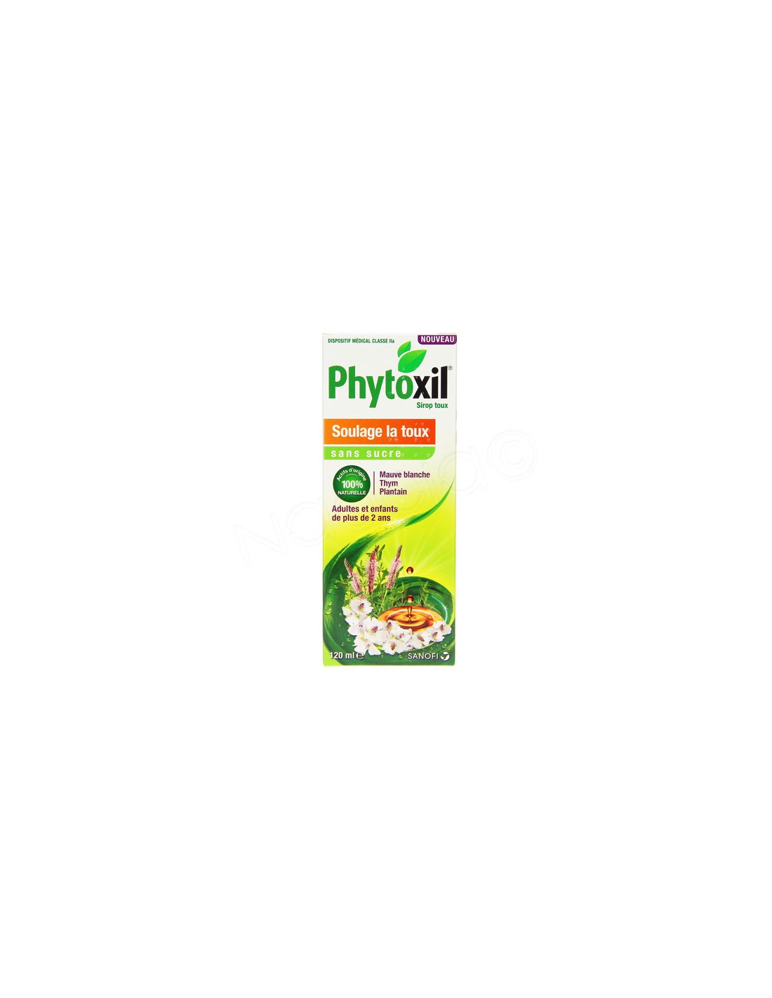 Phytoxil Toux Sèche et Grasse Sans Sucre 120ml