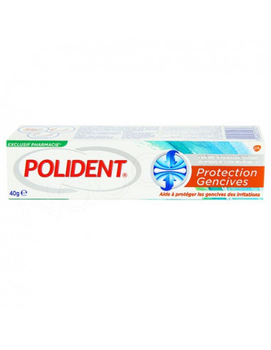 Polident Protection Gencives Crème Fixative pour Appareils Dentaires. 40g