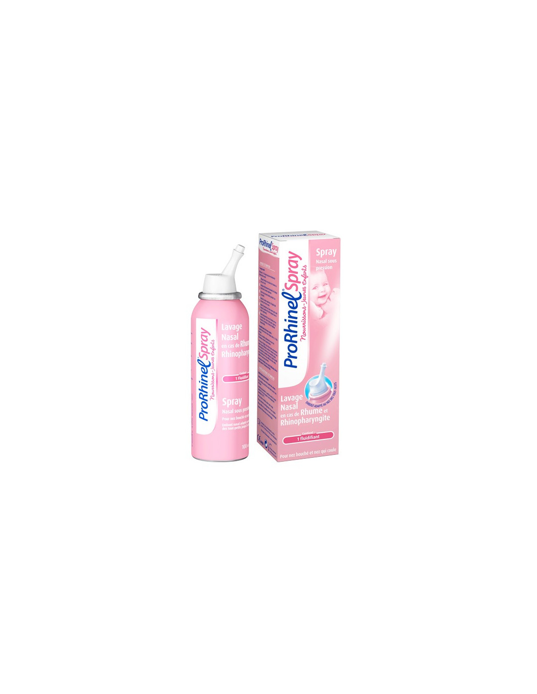 PRORHINEL Spray Nourrissons 100mL - Lavage nasal efficace Pharma360