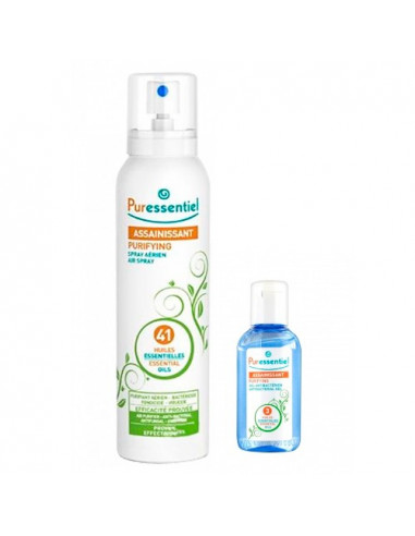 Puressentiel Assainissant Spray 41 Huiles Essentielles 200ml + format pocket 25ml OFFERT Puressentiel - 1