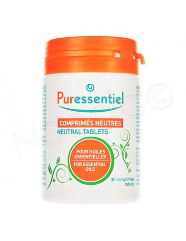 Puressentiel Comprimés Neutres pour Huiles Essentielles sans gluten avec édulcorants