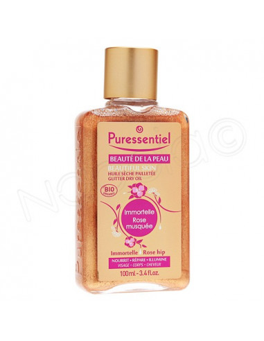 Puressentiel Beauté de la Peau Huile Sèche Pailletée Bio. 100ml