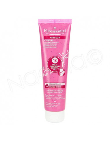 Puressentiel Minceur Gommage Express Zones Rebelles 18 huiles essentielles. 150ml