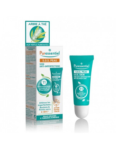 Puressentiel SOS Peau Soin Anti-Imperfections. 10ml