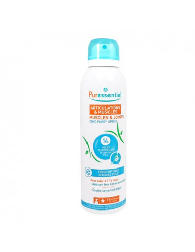 Puressentiel Articulations & Muscles Cryo Pure Spray Froid Intense. 150ml -