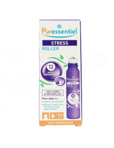 Puressentiel Stress Roller 12 Huiles Essentielles. 5ml - ACL 4625955