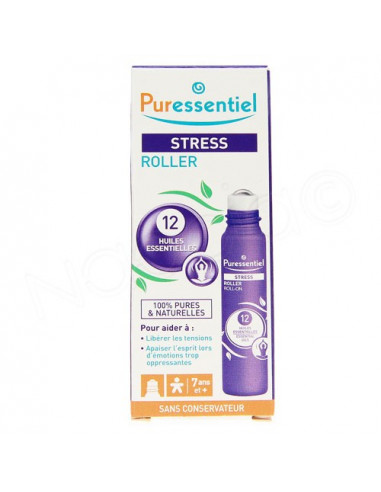 Puressentiel Stress Roller 12 Huiles Essentielles. 5ml - ACL 4625955