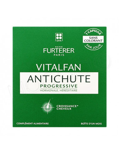 René Furterer Vitalfan Antichute Progressive. 30 capsules - 1 mois