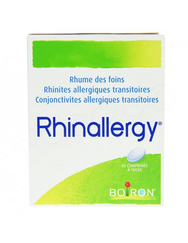 Rhinallergy 40 comprimés à sucer