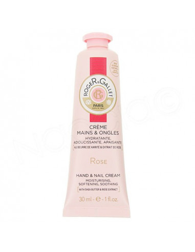 Roger Gallet Crème Mains & Ongles Rose. 30ml