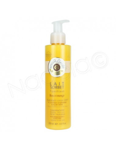 Roger Gallet Lait Sorbet Tonifiant Bois d'Orange. 200ml