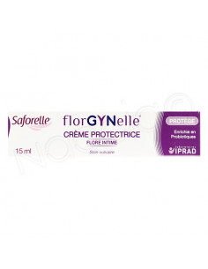 Saforelle FlorGYNelle Crème Protectrice Flore Intime. 15ml - crème protectrice probiotique