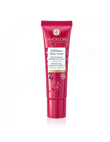 Sanoflore Sublimes Baies Roses Crème Hydratante bio. 30ml