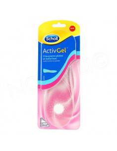 Scholl ActivGel Chaussures Plates et Ballerines. x1 paire