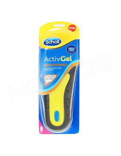 Scholl ActivGel Professionnels. x2 Semelles Femme 38-42