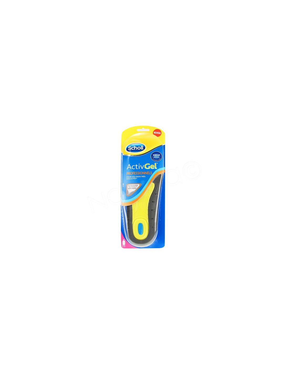 Semelles scholl sales activgel professionnels femme