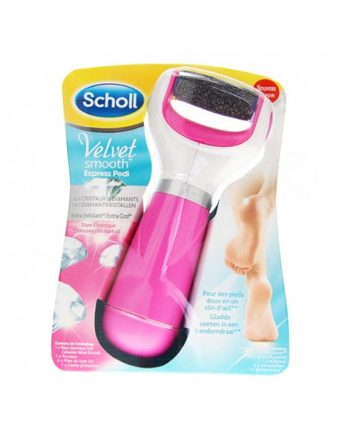 Scholl Velvet Smooth Express Pedi Râpe Electrique Extra Exfoliant