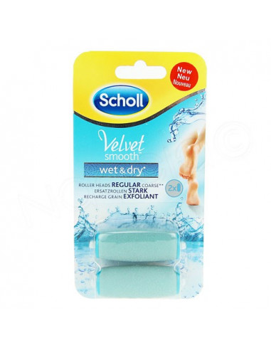 Scholl Velvet Smooth Wet & Dry x2 Recharges Grain Exfoliant