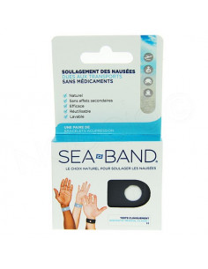 Sea Band Bracelets anti-nausées Acupression. 1 paire