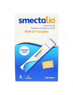 Smectalia Diarrhée aiguë 12 sachets prêt à l'emploi