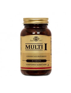 Solgar Multi I - Multivitamines. 30 Tablets -