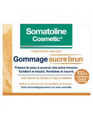 Somatoline Gommage Sucre Brun Complément Minceur. 350g
