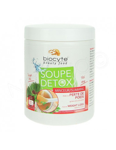 Biocyte Soupe détox Minceur Perte de poids goût thaï. 144g