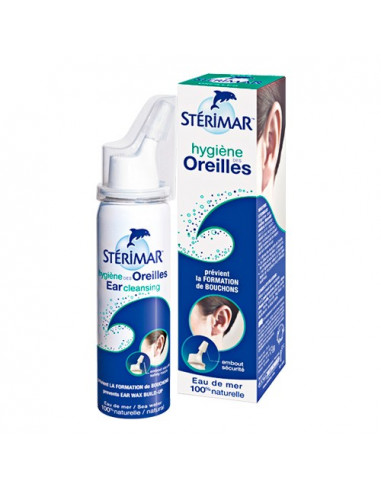 Stérimar Hygiène des Oreilles Eau de Mer. Spray 50ml