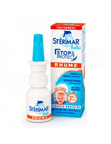 Stérimar Bébé Stop & Protect Rhume. Spray 15ml