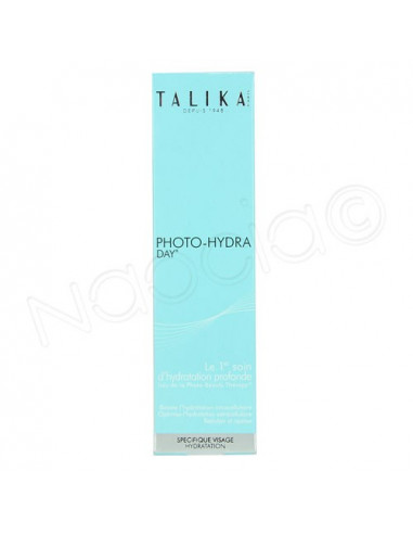 Talika Photo-Hydra Day 1er Soin d'Hydratation Profonde. 50ml