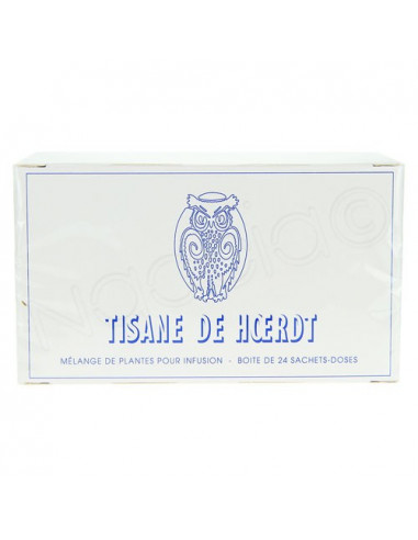 Tisane de Hoerdt plantes naturelles 24 sachets