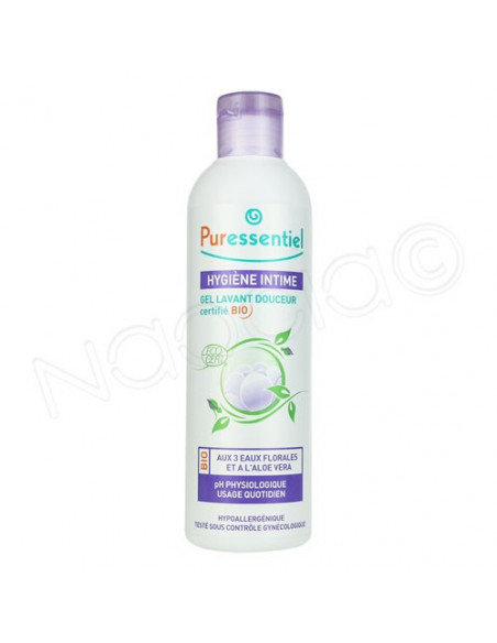 Puressentiel Hygiène Intime Gel Lavant Douceur Bio. Flacon 250ml