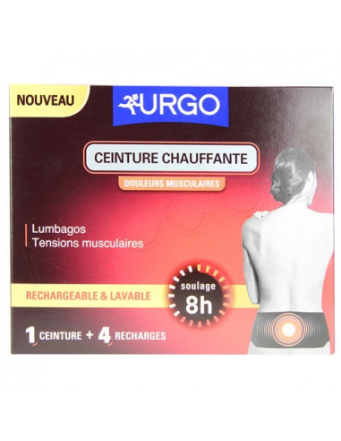 Urgo Ceinture Chauffante + 4 recharges