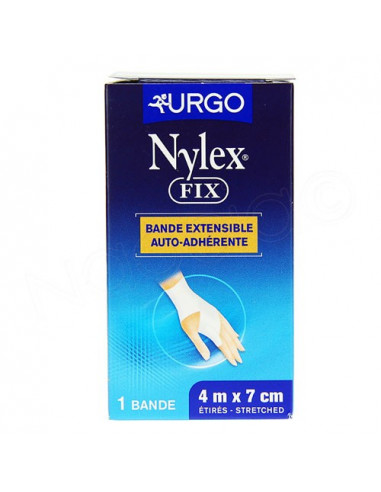 Urgo Nylex Fix Bande Extensible Auto-adhérente. 4m x 7cm