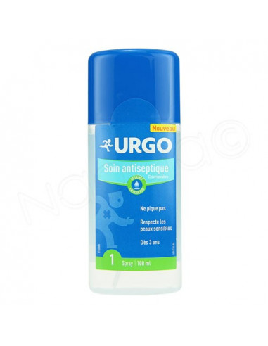 Urgo Soin Antiseptique Chlorhexidine Spray. 100ml