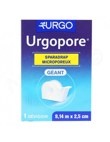 Urgopore Géant Sparadrap Microporeux. 914 m x 25 cm