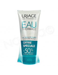 Uriage Eau Thermale Lait Velouté Corps. Lot 2x200ml - l'unité à 880  au lieu de 1190  !
