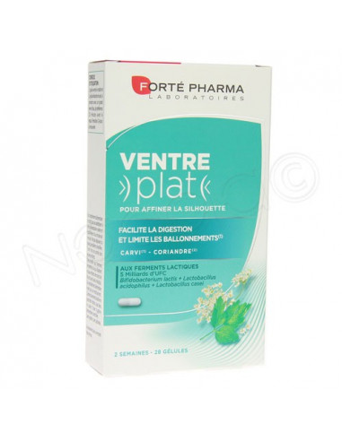 Forté Pharma Minceur Ventre Plat 45+. Boite 28 gélules