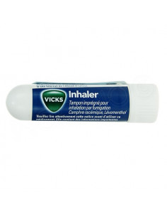 Vicks Inhaler tampon imprégné pour inhalation par fumigation 1ml