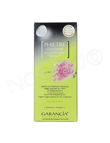 Garancia Philtre Légendaire et Centenaire. Flacon de 95ml