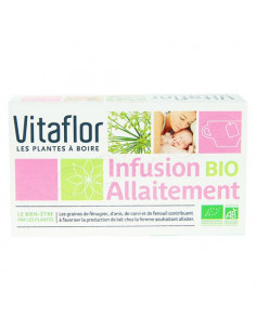 Vitaflor infusion bio allaitement 18 sachets