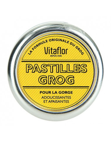 Vitaflor Pastilles Grog pour la Gorge Adoucissantes et Apaisantes