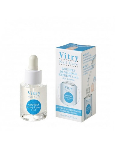 Vitry Gouttes de Séchage Express 2en1. 10ml